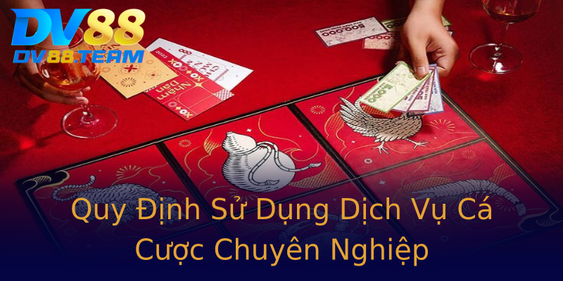 Quy Định Sử Dụng Dịch Vụ Cá Cược Chuyên Nghiệp Quy Định Sử Dụng Dịch Vụ Cá Cược Chuyên Nghiệp